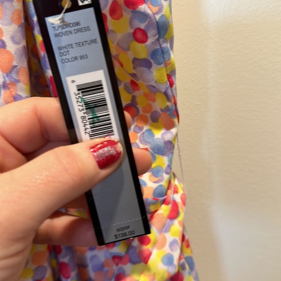 Tahari halter cross front dress | 10P | NWT - Picture 7 of 11